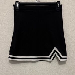 Danzcue Black and White Cheer Skirt